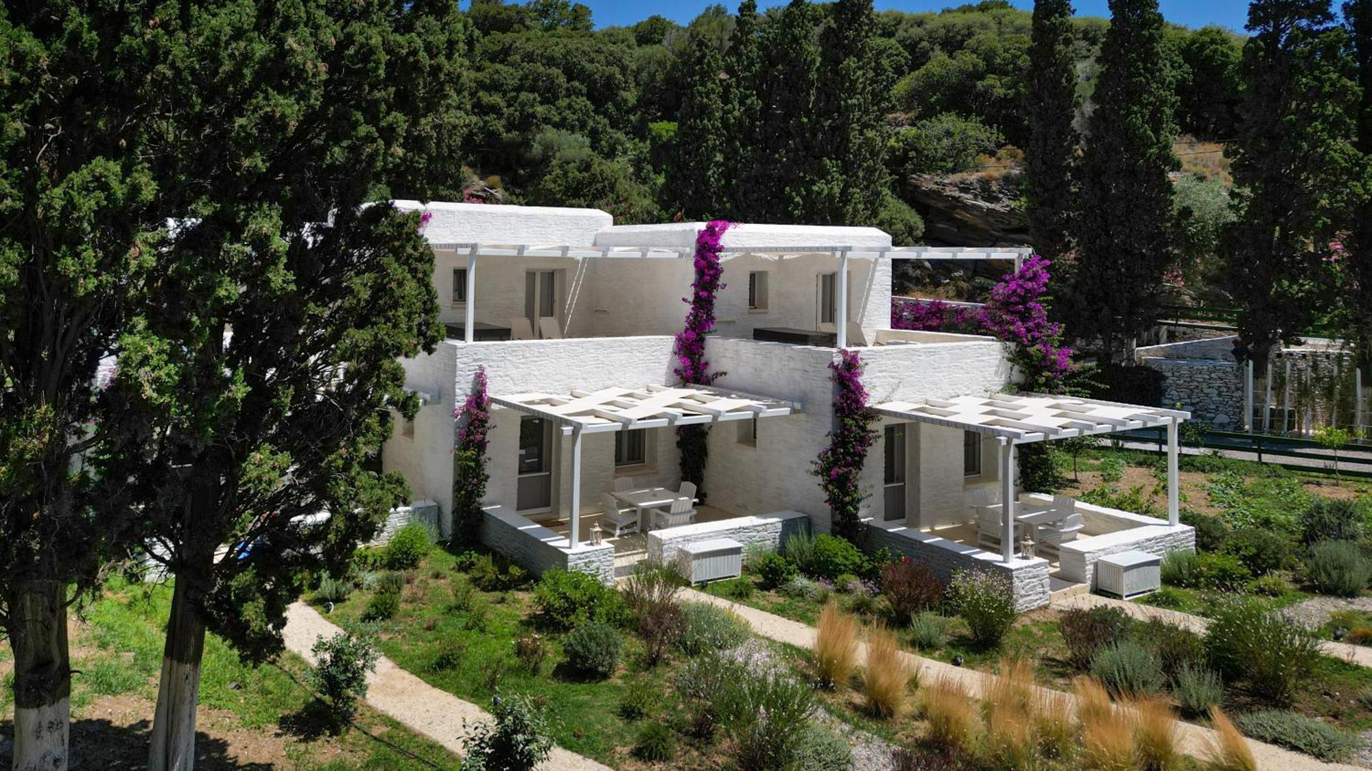 Micra Anglia Boutique Hotel & Spa Andros Town Exterior photo